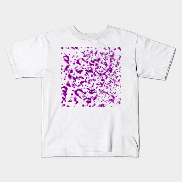 Paint Spatter pink Kids T-Shirt by BlakCircleGirl